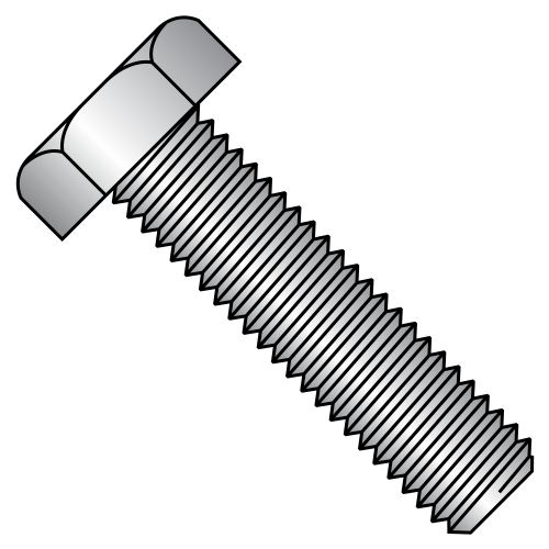 1/4-20 X 1 Hex Tap Bolt 316 Stainless Steel Package Qty 100 